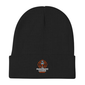 embroidered beanie